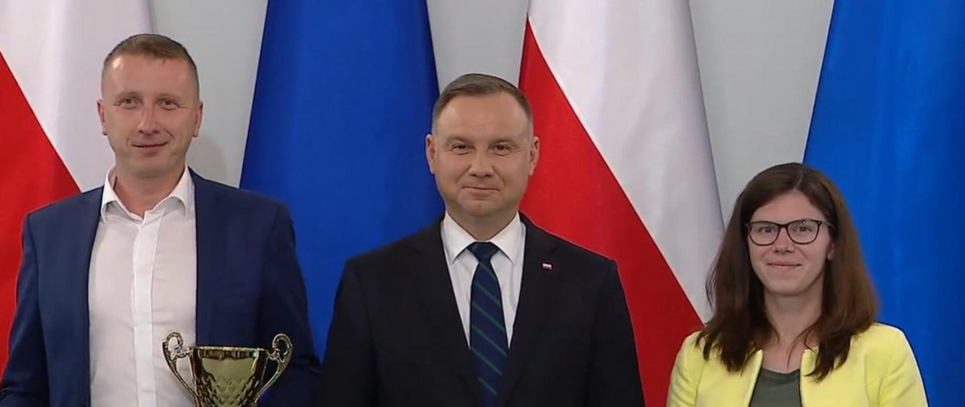 Państwo Mazurowie nagrodzeni przez Prezydenta Andrzeja Dudę!