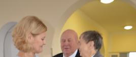 Wręczenie odznaczenia Państwu Lucynie i Krzysztofowi przez Wójta Gminy