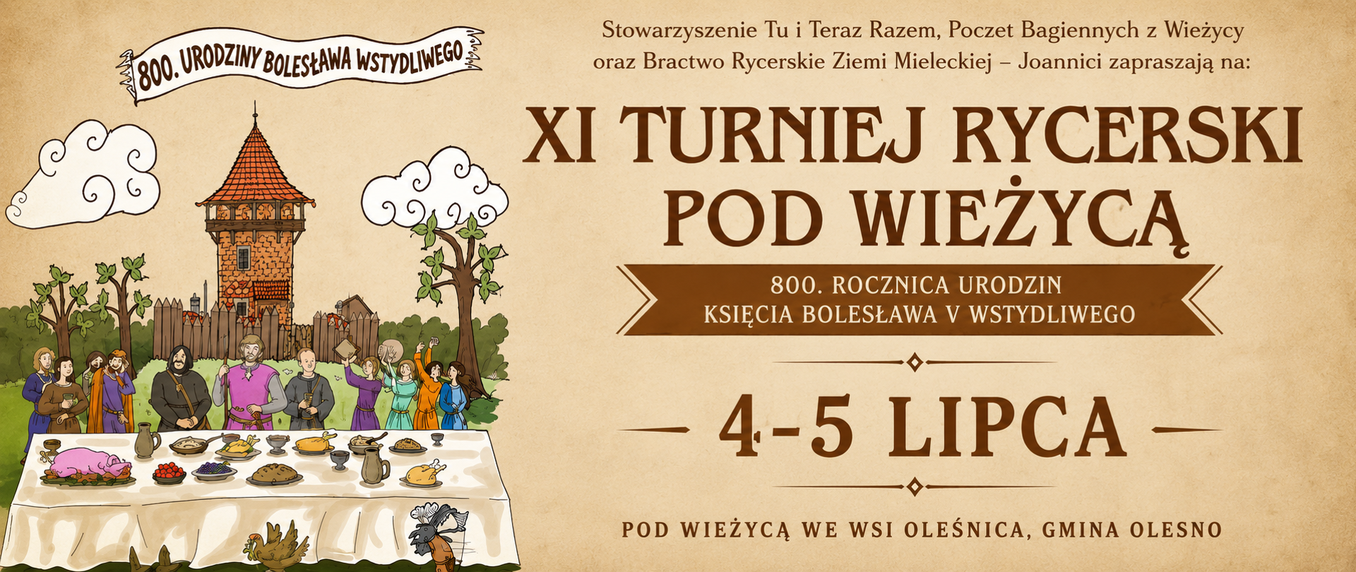 XI Turniej Rycerski pod Wieżycą w Oleśnicy
