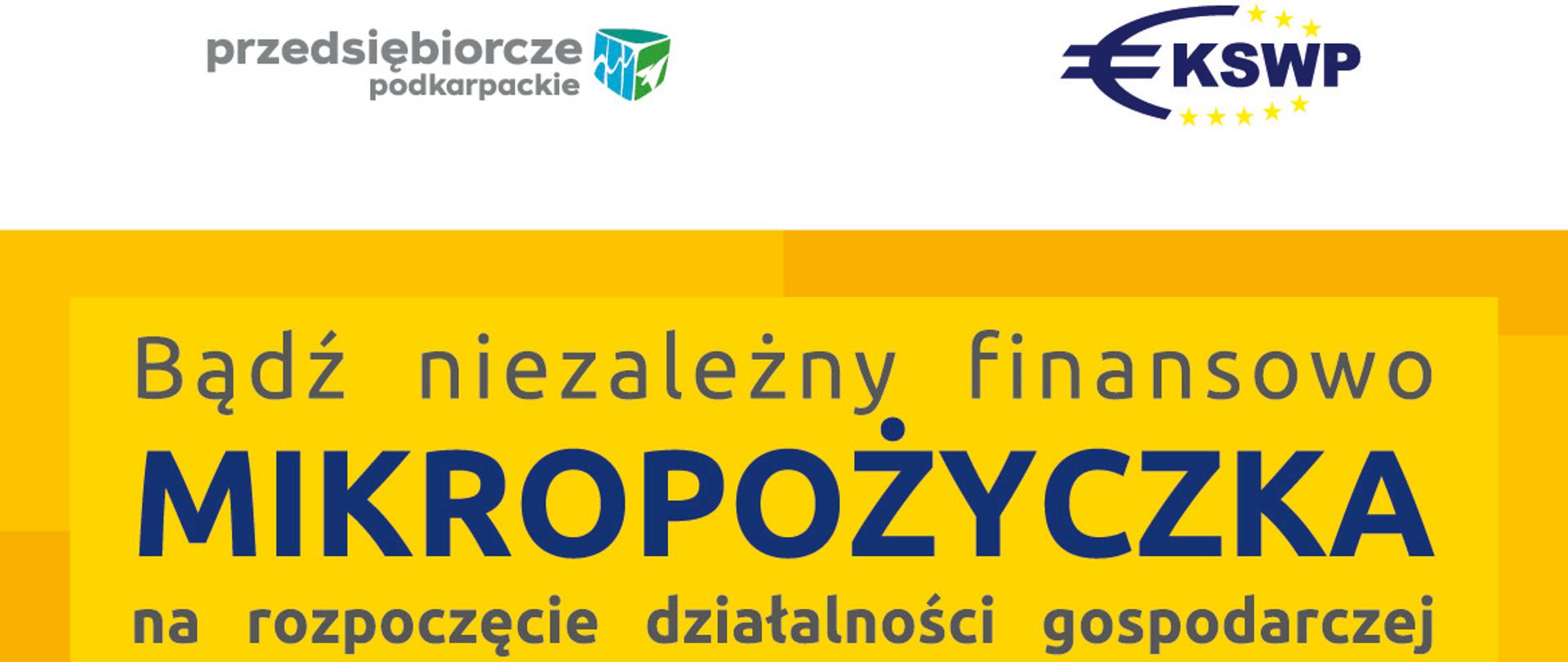 Plakat biało żółty przedstawiający młode uśmiechnięte osoby. Dwóch mężczyzn i jedną kobietę z kwiatami 