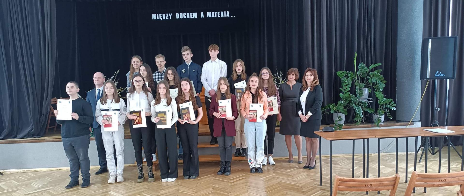 Laureaci XII Powiatowego Konkursu Humanistycznego