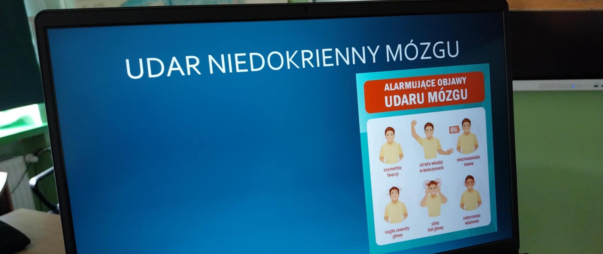 Lekcja pierwszej pomocy w klasie VIc. 