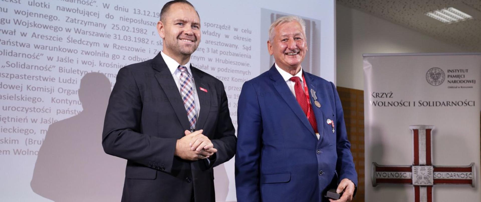 Adam Pawluś odznaczony medalem Reipublicae Memoriae Meritum