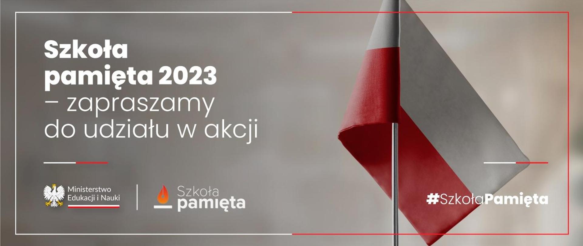 Szkoła pamięta 2023 - logo