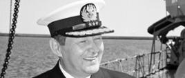 Ryszard Łukasik w mundurze Marynarki Wojennej