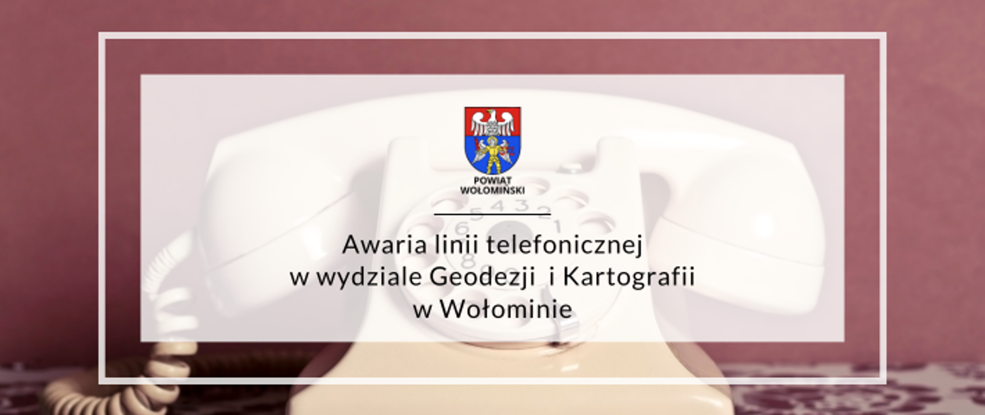 awaria linii telefonicznej