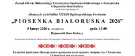 Na białym tle dwujęzyczne zaproszenie na wydarzenie
