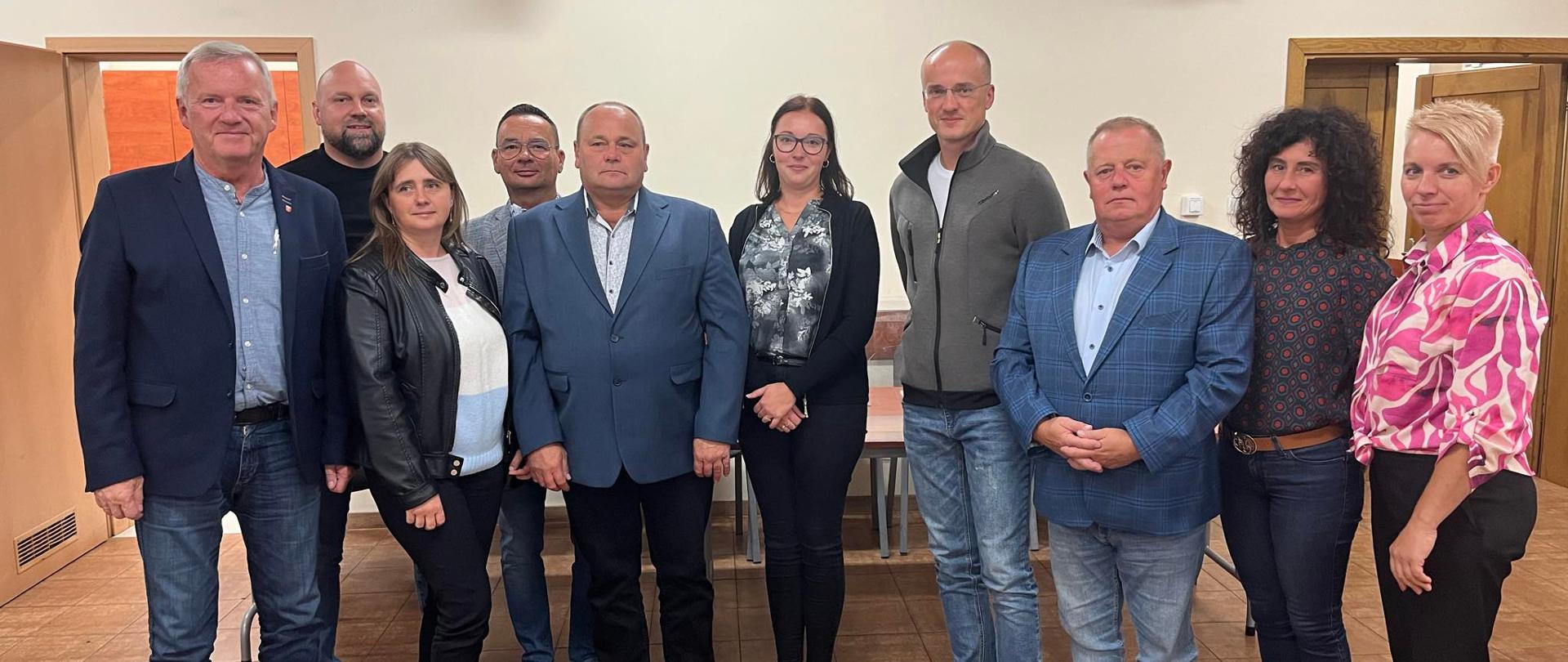 Zebranie wiejskie w Podstolicach