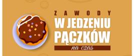 plakat turniej jedzenia pączków 