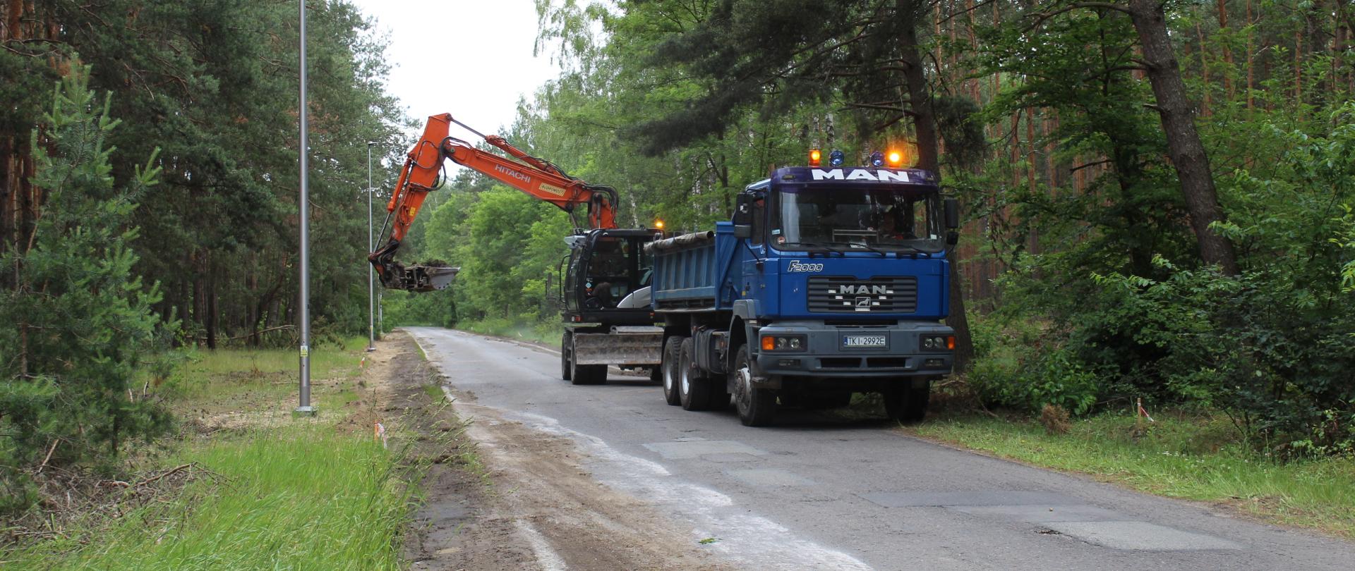 Ruszył remont drogi w Nowej Dębowej Woli