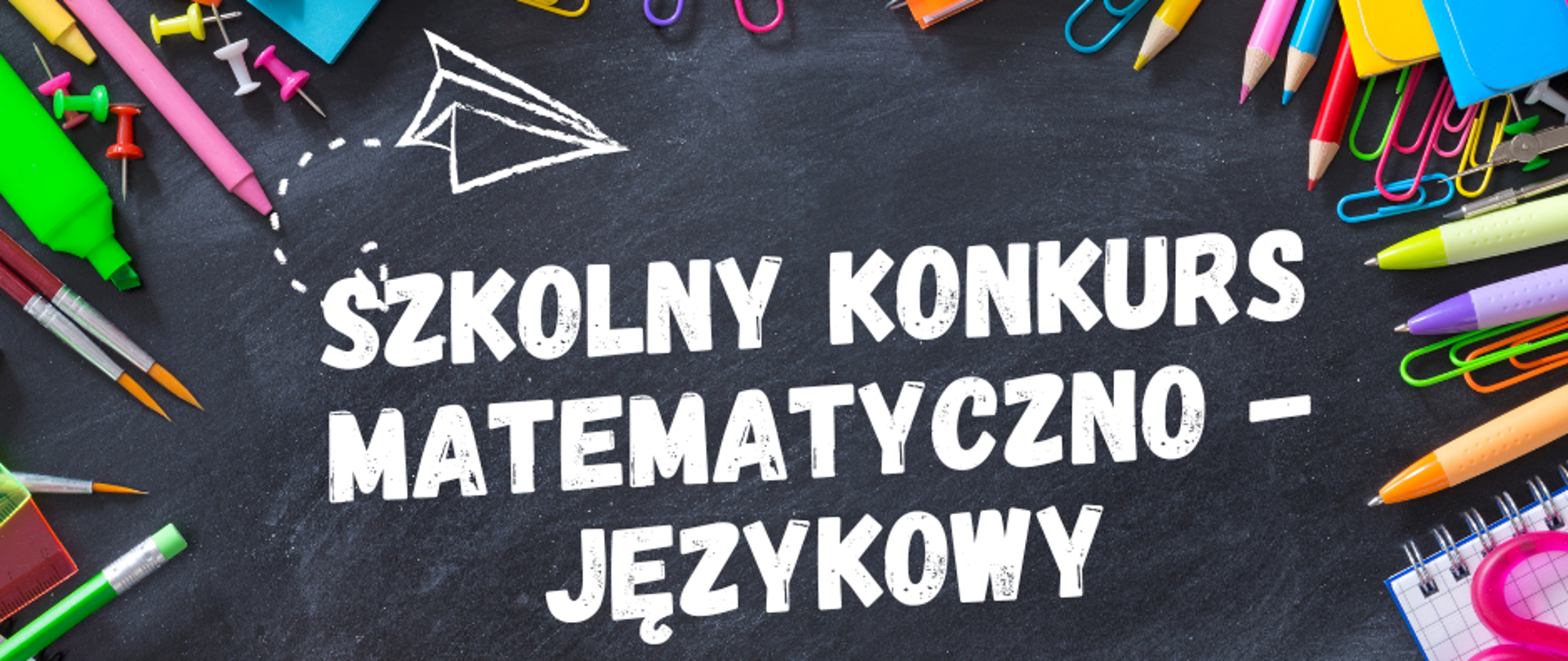 szkolny konkurs matematyczno - językowy