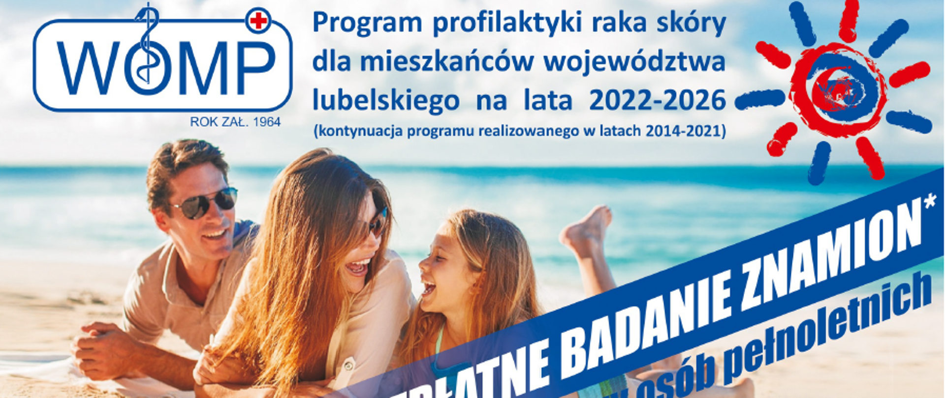Zadbaj o swoje zdrowie przed latem! - Bezpłatne badanie znamion dla mieszkańców powiatu !
