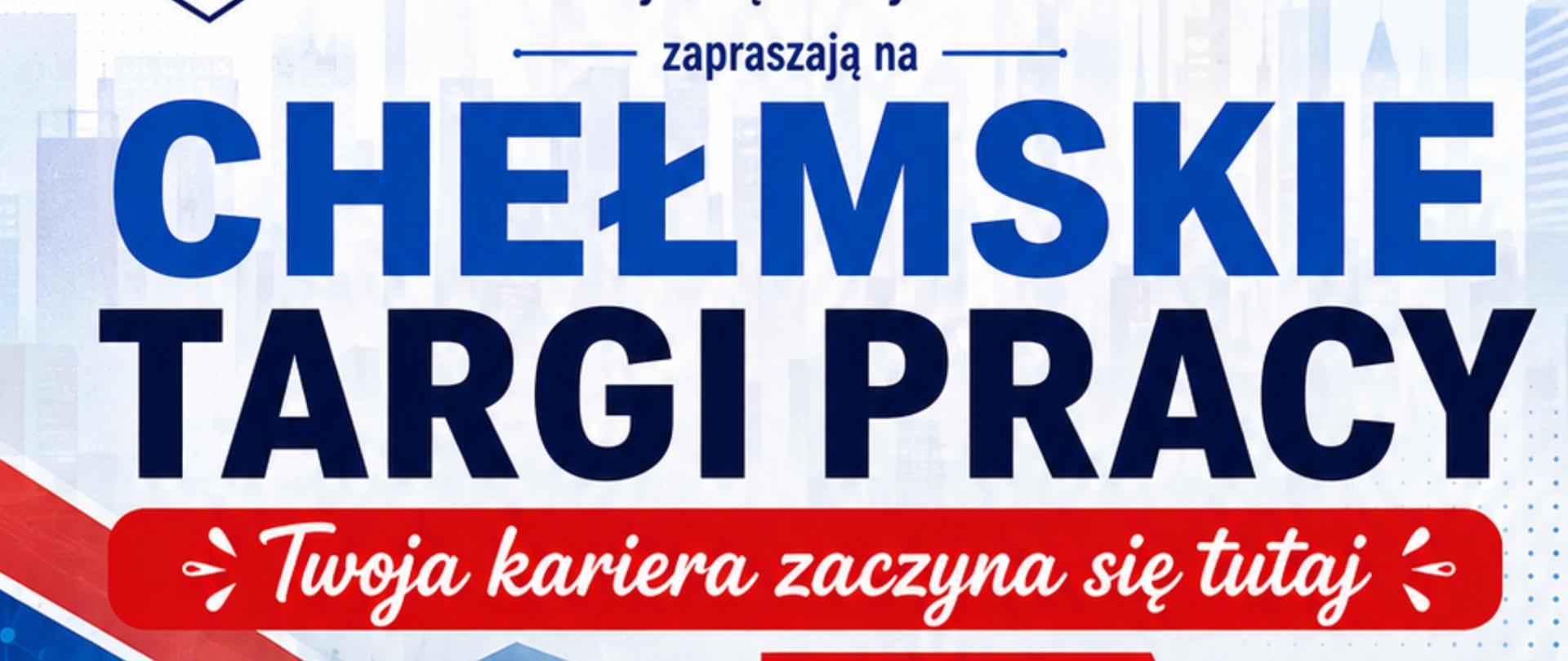 Plakat targi pracy