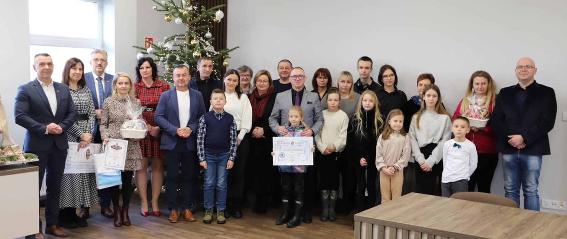 Wręczenie nagród w Konkursie na Rodziną Szopkę Bożonarodzeniową 