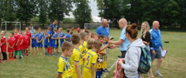 Wręczenie nagród - medali uczestnikom zawodów