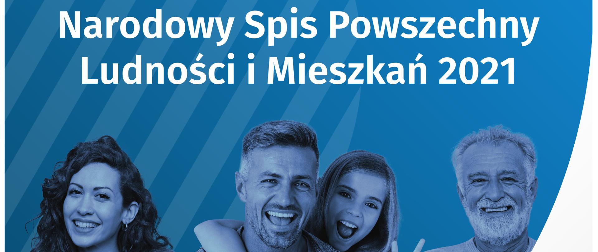 Plakat - Narodowy Spis Powszechny Ludności i Mieszkań 2021