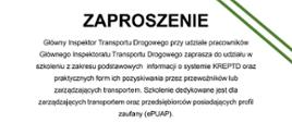 Zaproszenie