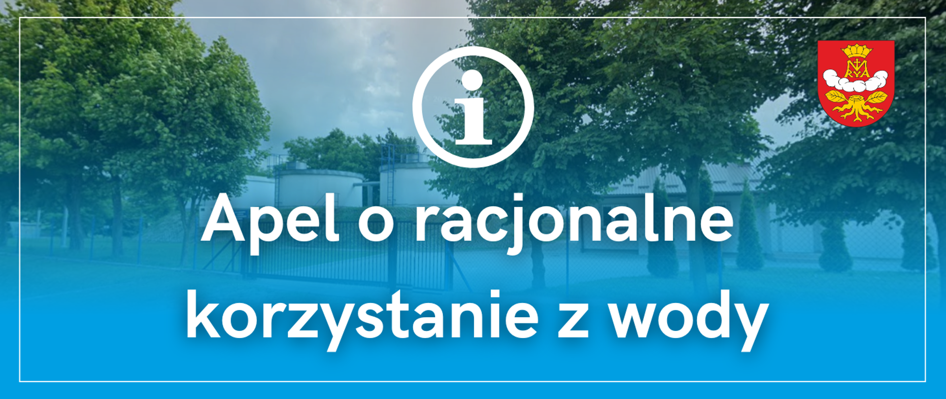 Apel o racjonalne korzystanie z wody 