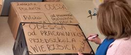 Akcja pomocy rodakom na Ukrainie zorganizowana przez Gminne Przedszkole w Wierzbicy