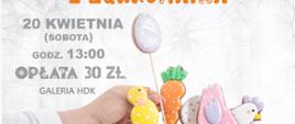 Na szarym tle zdjęcie babeczki, w którą wbite są cukrowe ozdoby na patyku, u góry zdjęcia napisy informacyjne, zawarte w artykule