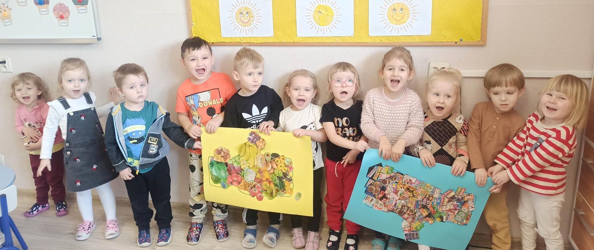 grupa Żabek prezentuje prace