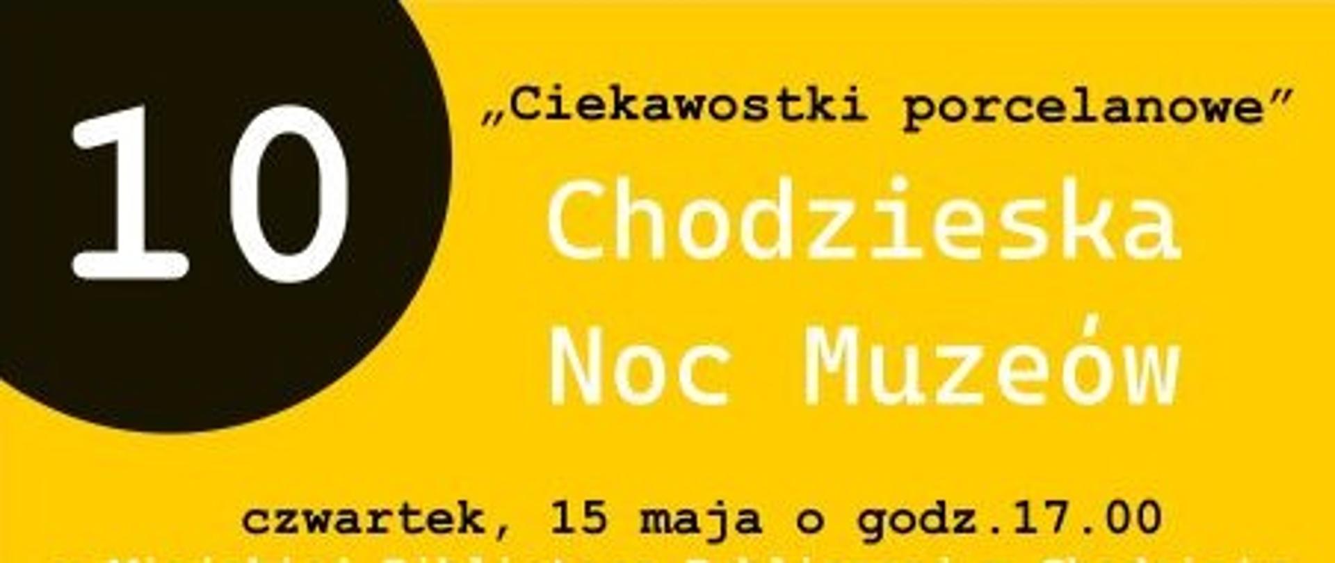 noc muzeów - plakat