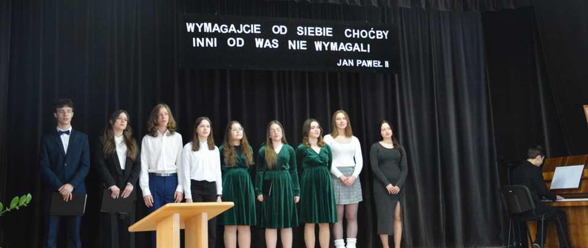 Montaż słowno-muzyczny o św. Janie Pawle II