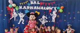 Karnawałowe rytmy u przedszkolaków.

