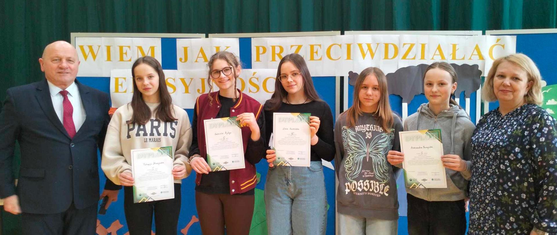 Konkurs wiedzy "Wiem jak przeciwdziałać emisyjności"