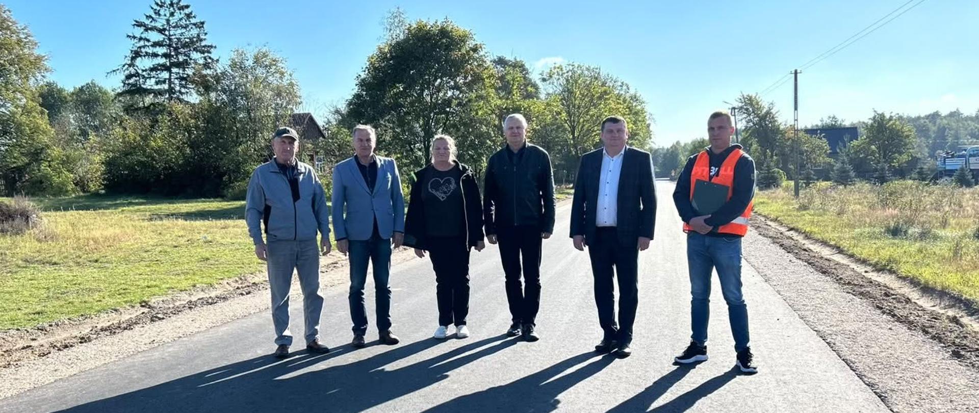 🚧 Przebudowana droga powiatowa w Siliwonkach – odbiór inwestycji