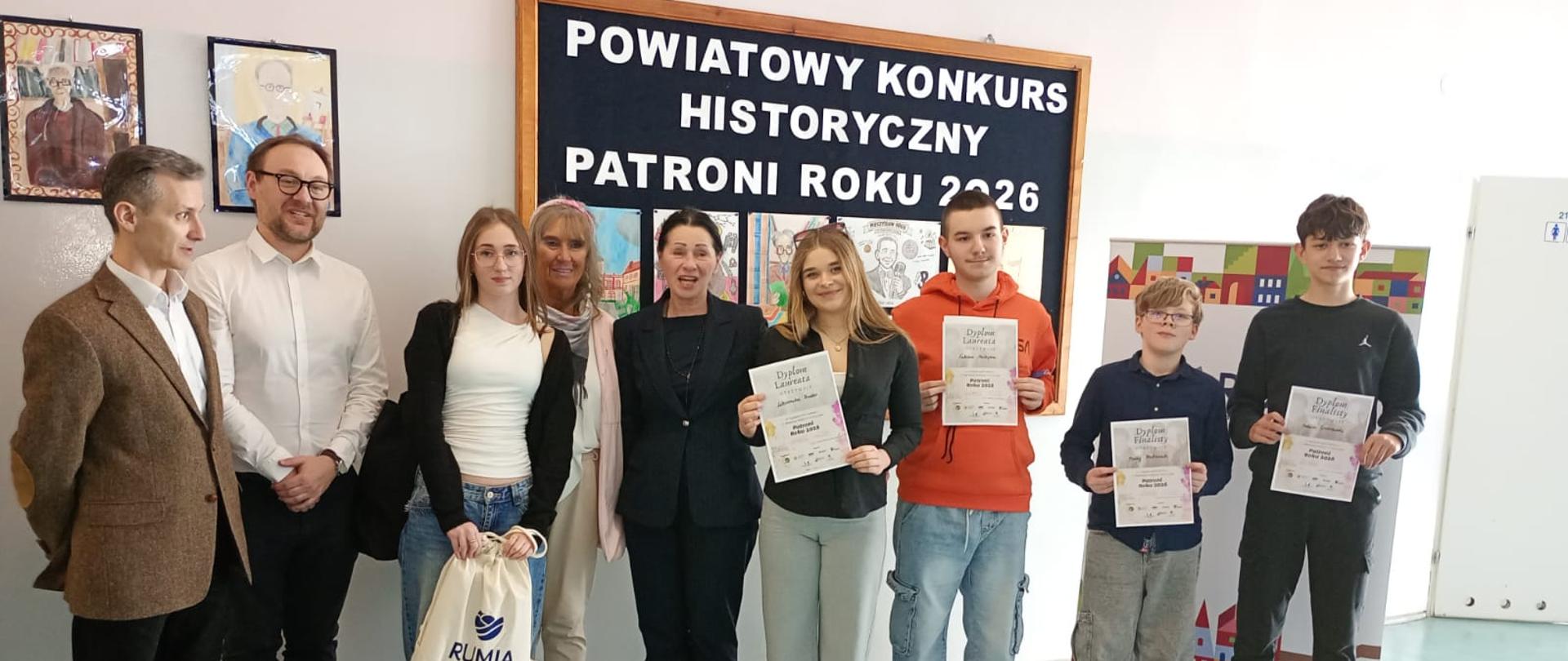Rozstrzygnięcie IV Powiatowego Konkursu Historycznego „Patroni Roku 2026”