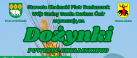 Plakat Dożynki Powiatu Chełmskiego