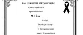 Kondolencje_dla_Elżbiety_Spętkowskiej