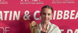 Maja Herbasz z klasy 6a dwukrotną Mistrzynią Świata