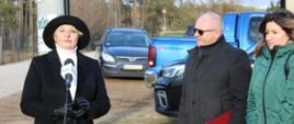 Przemawia Wiesława Burnos - Członek Zarządu Województwa Podlaskiego