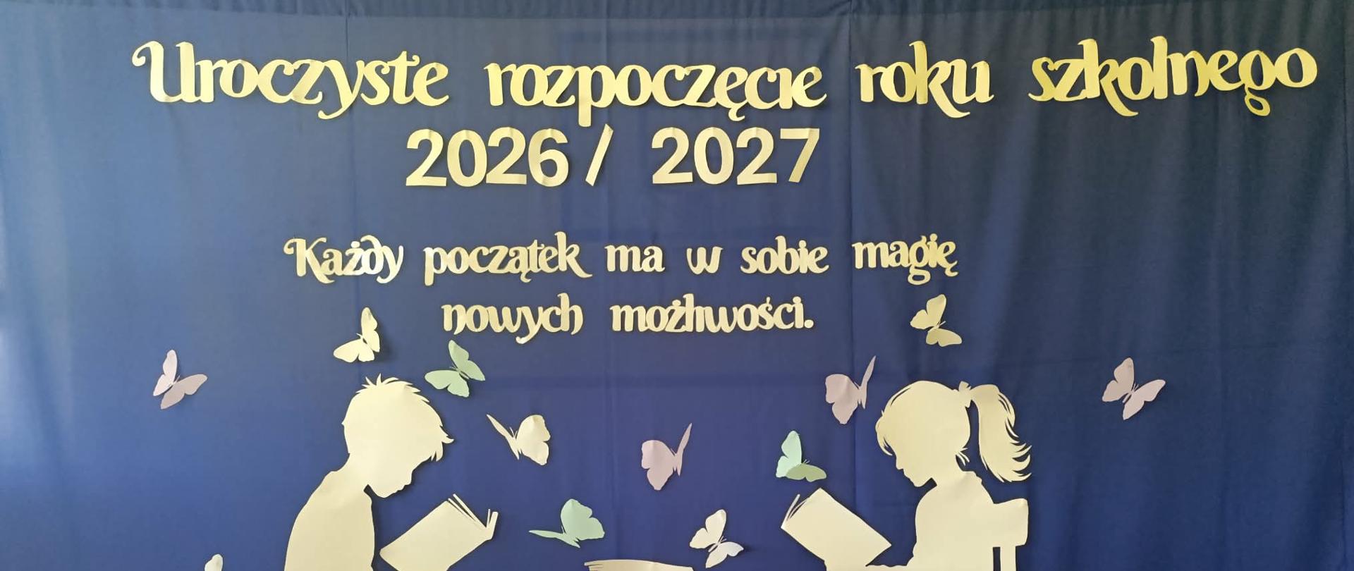 Rozpoczęcie roku szkolnego 2026/2027