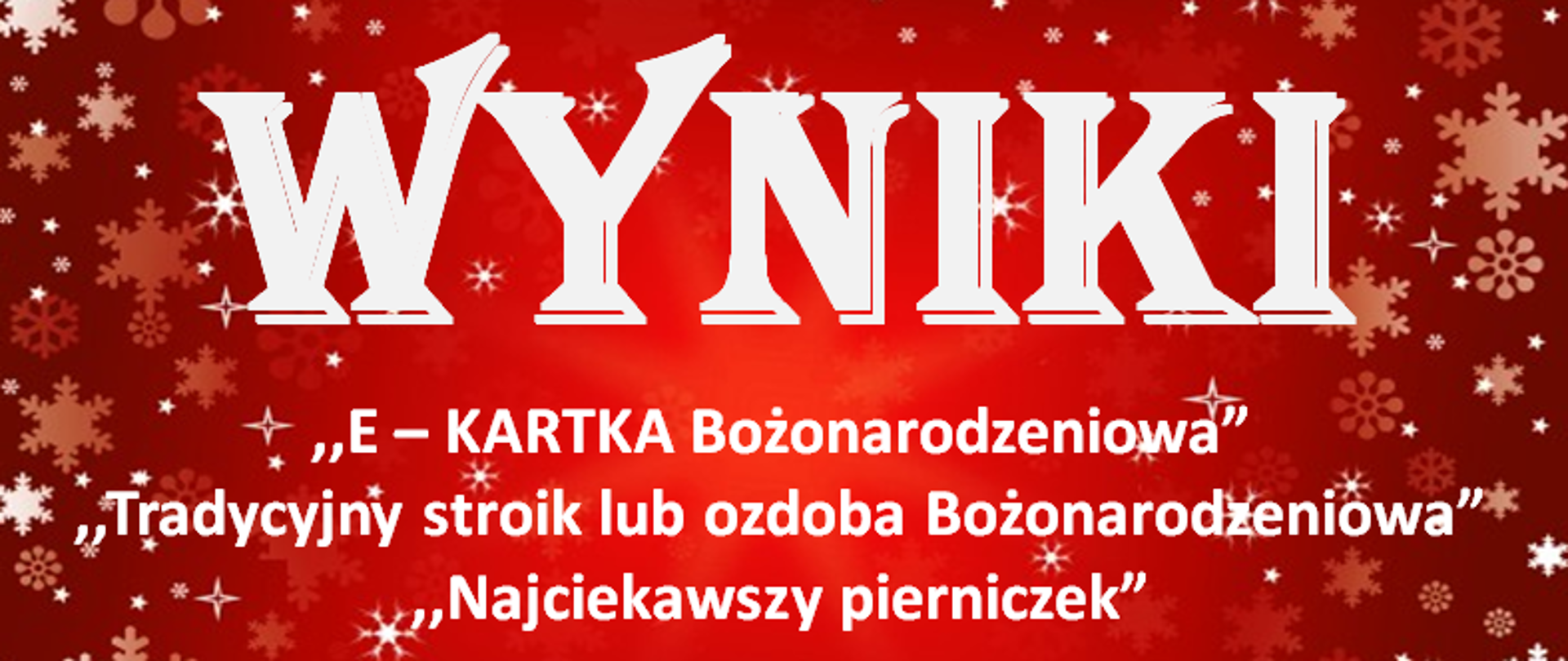 Wyniki.
