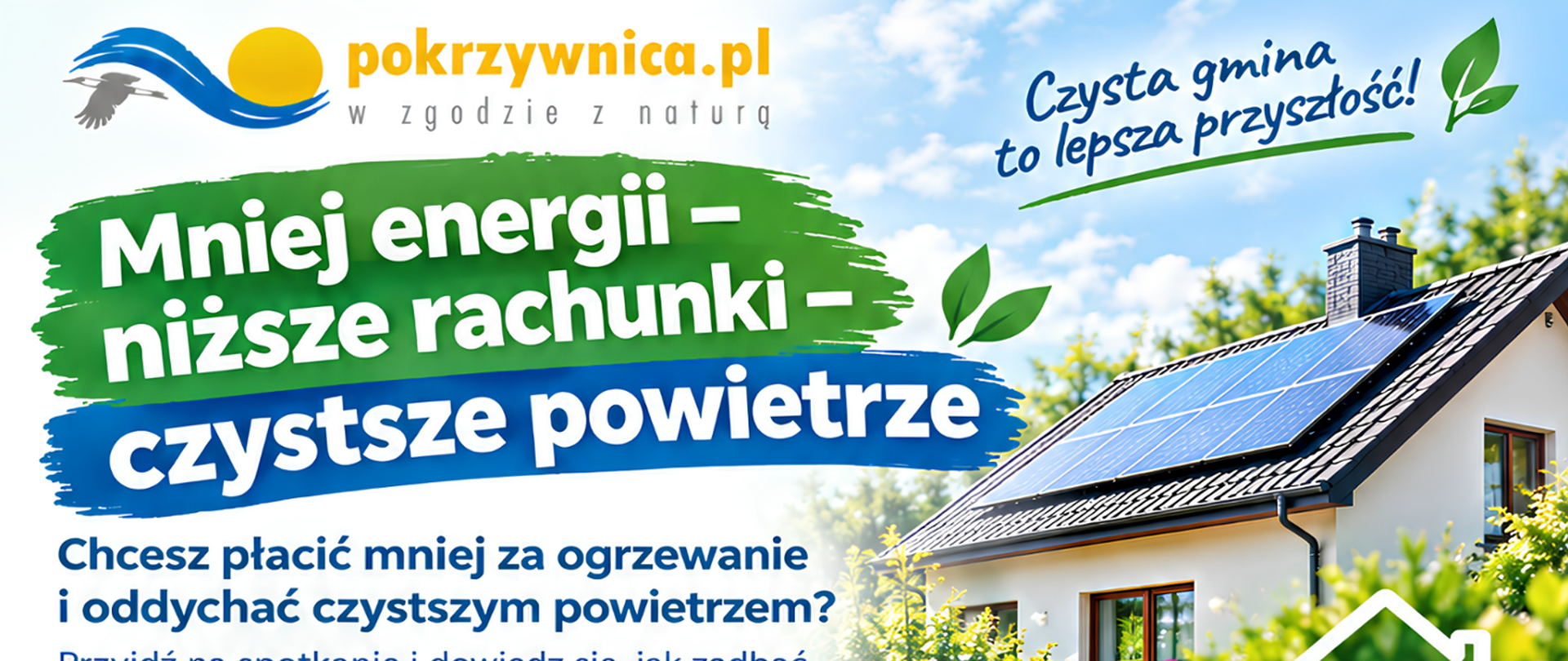 plakat informacyjny - kampania edukacyjna