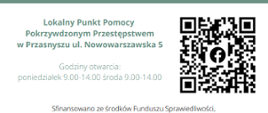 Lokalny punkt pomocy pokrzywdzonym przestępstwem w Przasnyszu