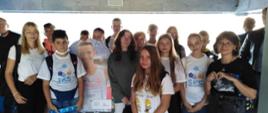 KIBICOWANIE UCZNIÓW ZSP W SARNÓWKU
W CHORZOWIE

