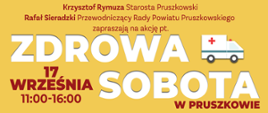 Plakat zdrowa niedziela 