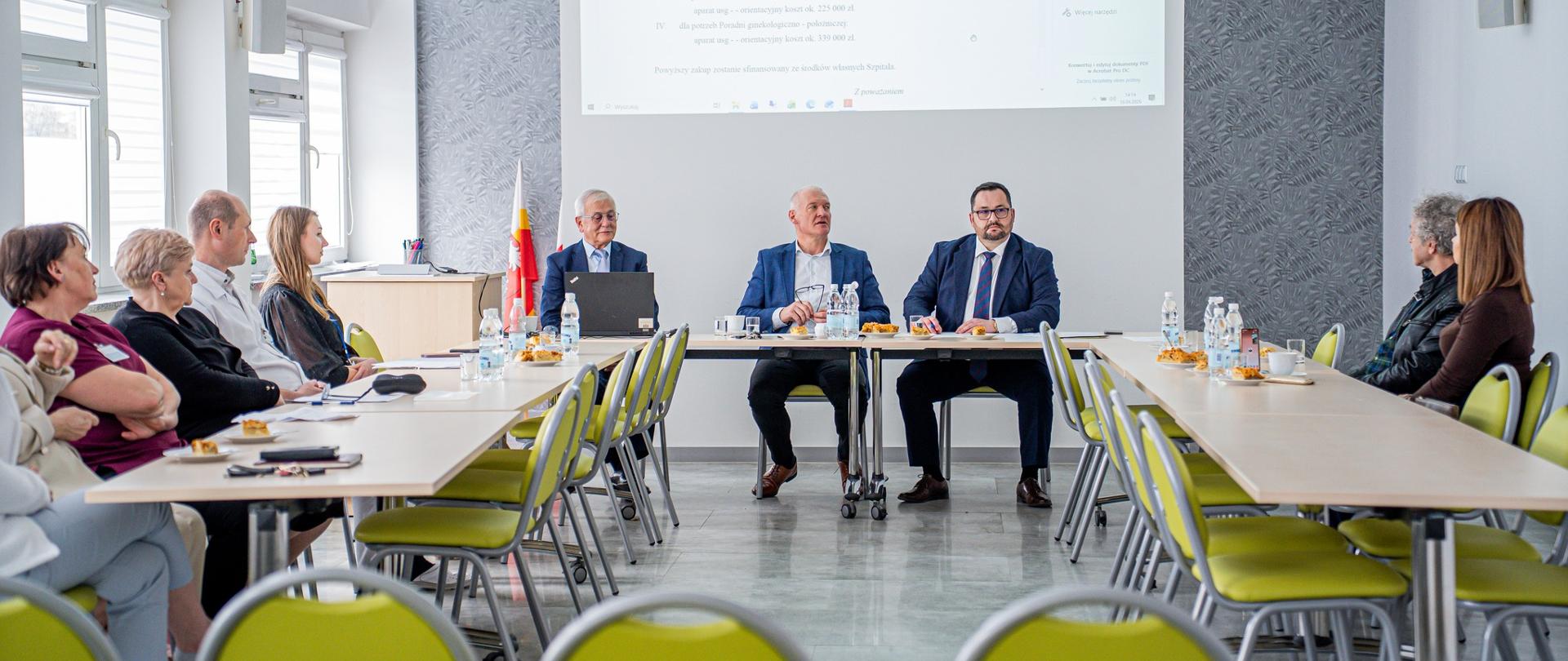 Posiedzenie plenarne Rady Społecznej Szpitala Specjalistycznego im. Henryka Klimontowicza w Gorlicach