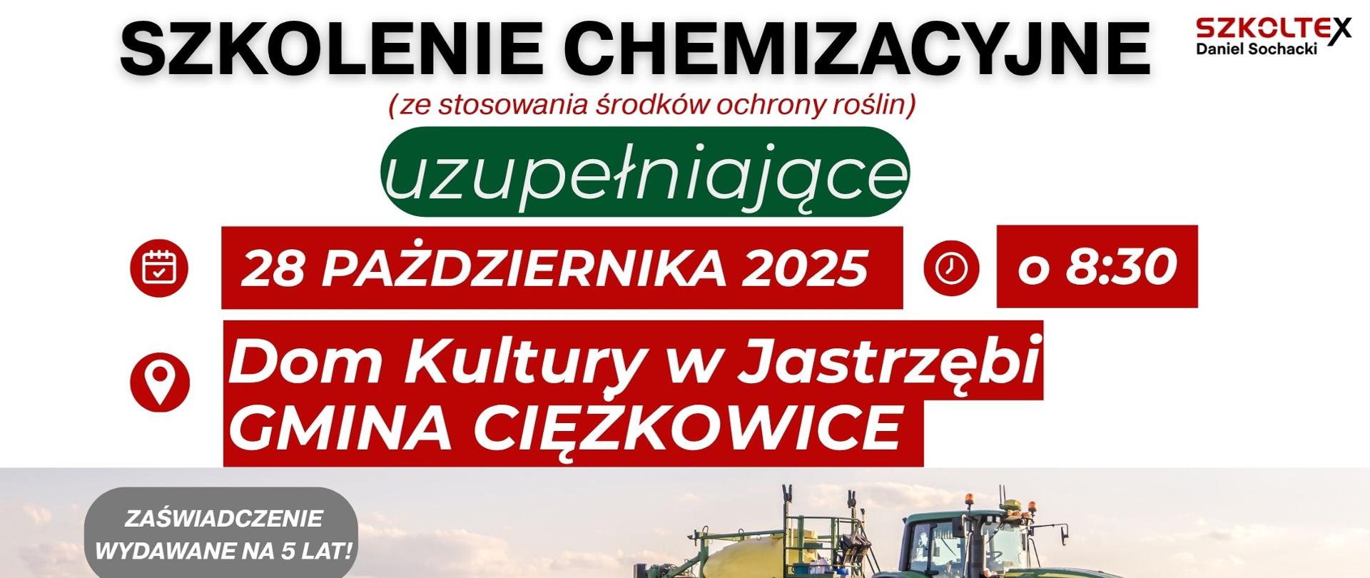 Plakat szkolenie