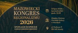 Mazowiecki Kongres Regionalizmu - Mordy 