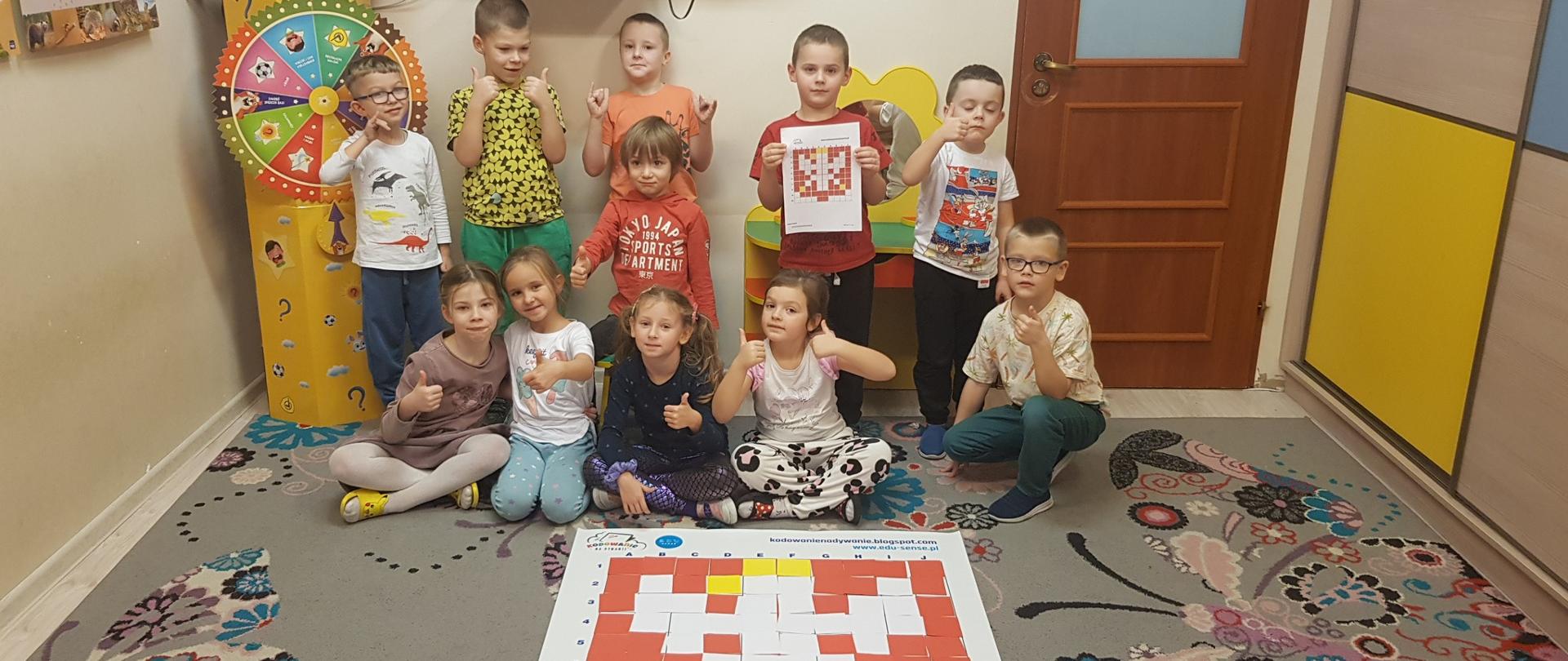 Dzieci z zakodowanym godłem 