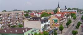Ulica Mickiewicza – widok z lotu ptaka (fot. B. Komarzewski)
