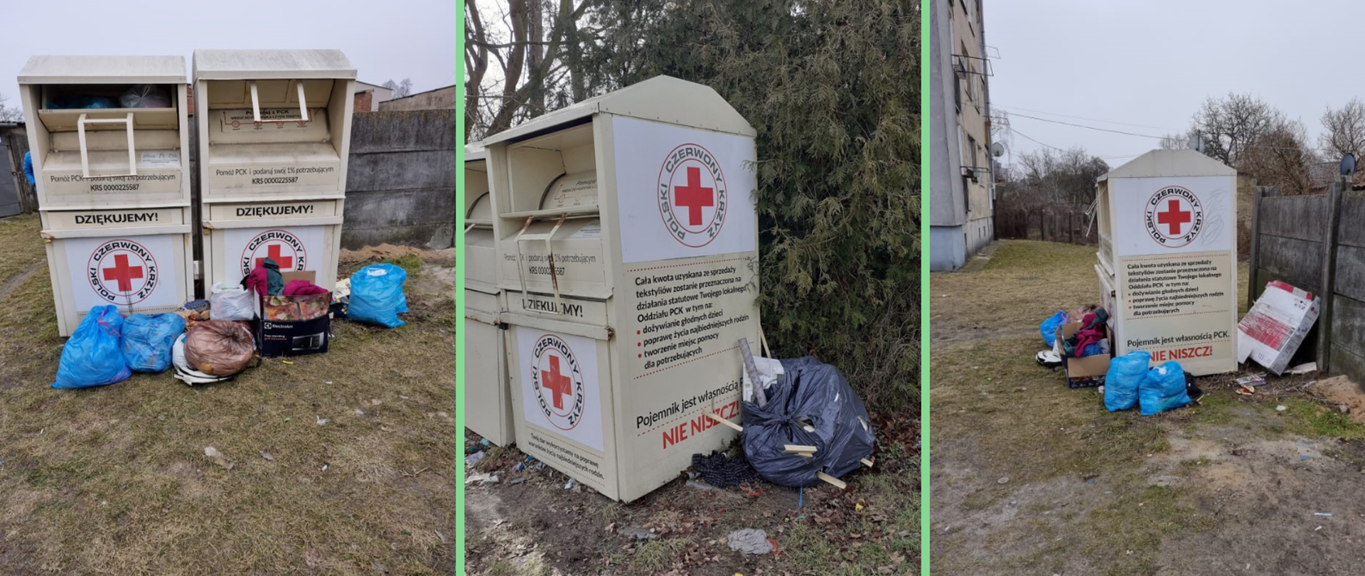 Wspólnie możemy zadbać o porządek w naszej Gminie - plakat