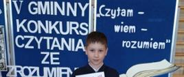 Uczeń z dyplomem