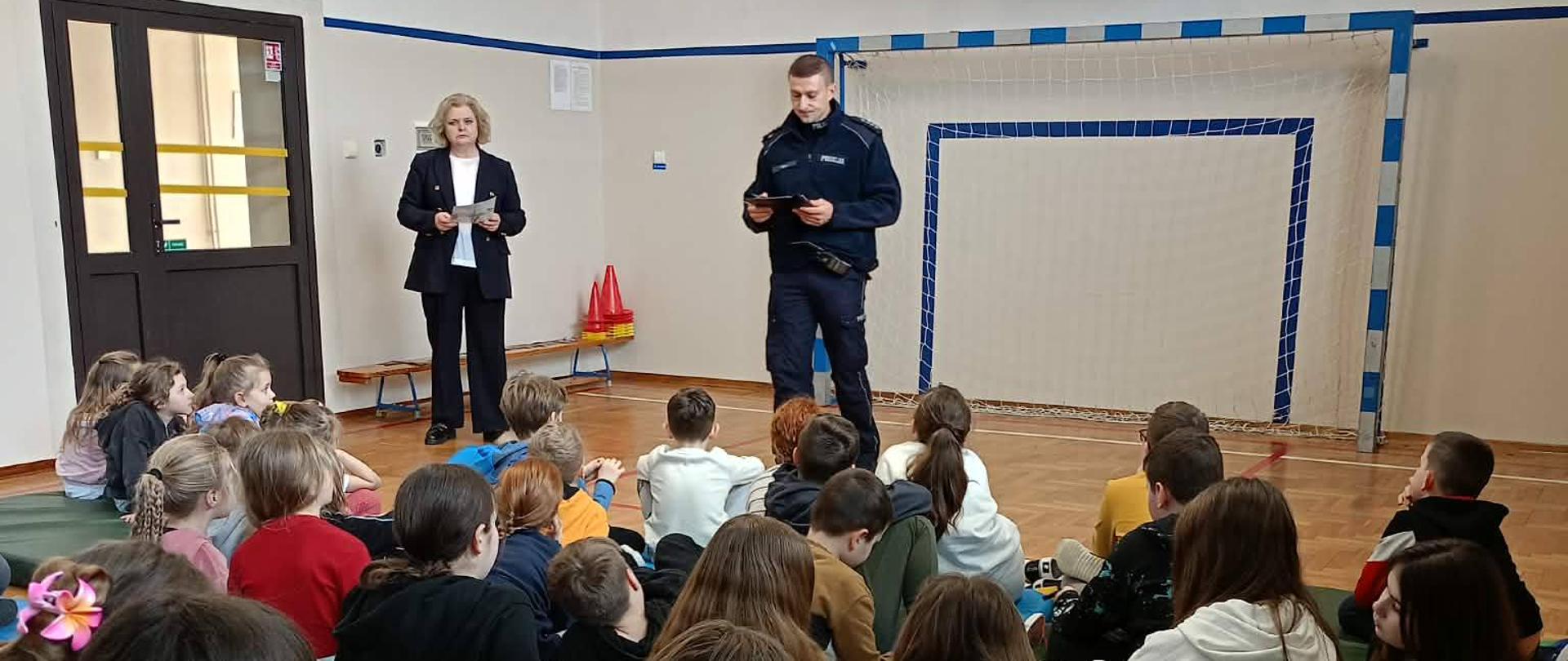 Spotkanie z Policjantem - Bezpieczne Ferie