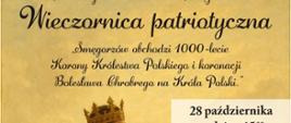 Plakat informujący o wydarzeniu